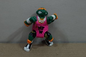 1991 TMNT Shell Slammin Mike Michelangelo Action Figure