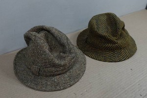 2 Vintage Tweed Hats - LL Bean, Jonathan Richard