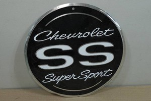 Chevrolet Super Sport Raised Metal Sign