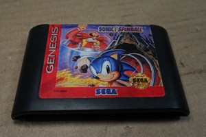 Sonic Spinball Video Game for Sega Genesis
