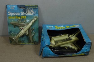 Vintage ERTL Space Shuttle and 747 Toys