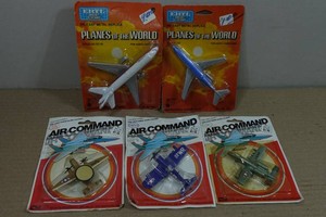 Vintage Die Cast Planes - ERTL Planes of the World, Air Command
