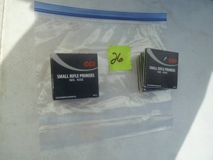 CCI Small Rifle Primers NO 400