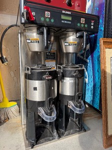 Working BUNN Double Commercial Coffee Brewing Unit