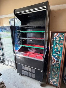 Working Commercial Refrigerated Cooler Food Display Unit