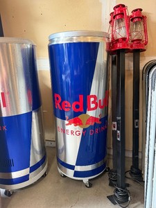 Brand New Unused RED BULL Rolling Refrigerated Can Cooler