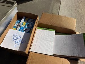 Large Lot of Brand New Pens &amp Notebooks