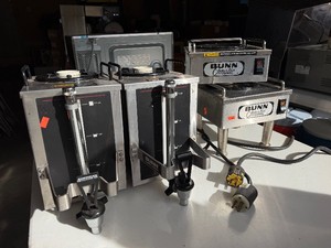 4 Working Commercial Coffee Units