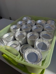 Hundreds of New Aluminum 4 Pie tins
