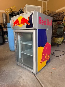 Nice working RED BULL Commercial Cooler