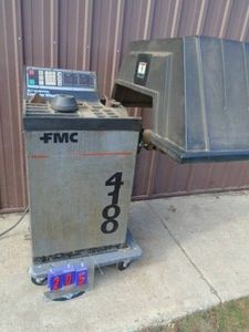 FMC 4100 wheel balancer. Used condition. Straight out of a service station. As shown.