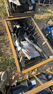 Skid Steer Auger - Black