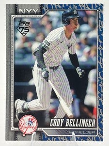 2026 Topps Series 2 SP Cody Bellinger #607 Team Logo Border Variation NY Yankees