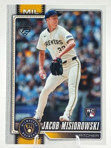 2026 Topps Series 1 Jacob Misiorowski #10 Rookie Card