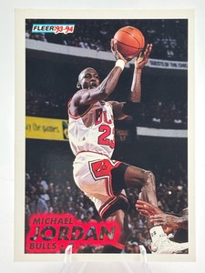 1993-94 Fleer Michael Jordan #28 Chicago Bulls Basketball Card