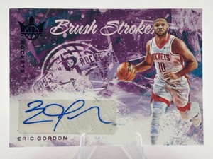 2021-22 Panini Court Kings Brush Strokes Eric Gordon Autograph Card #BR-GD (Numbered 35)