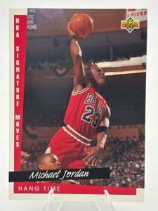1993-94 Upper Deck Michael Jordan Hang Time #237 Basketball Card
