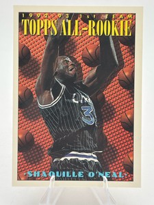 1992-93 Topps All-Rookie Team Shaquille ONeal #152 Basketbal Card