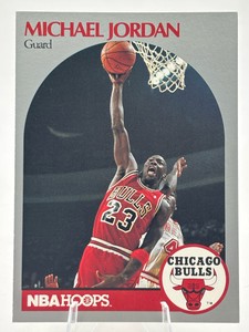 1990 NBA Hoops Michael Jordan #65 Basketball Card