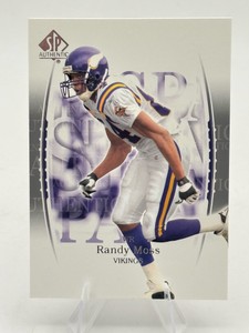 2003 Upper Deck SP Authentic Randy Moss #84 Football Card