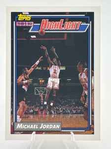 1992 Topps Highlight Michael Jordan #3 Basketball Card