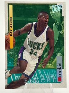 1996-97 Fleer Ultra Ray Allen Rookie Card #265