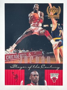 1999 Upper Deck Century Legends Player Of The Century Michael Jordan #82 Basketball Card