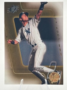 2001 SPX Derek Jeter #337 Baseball Card