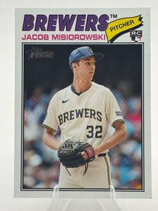 2026 Topps Heritage Jacob Misiorowski #144 Rookie Card