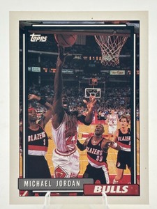 1992 Topps Michael Jordan #141 Baseketball Card