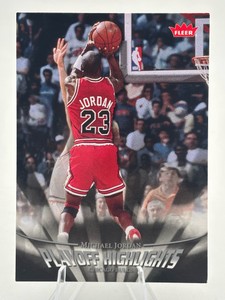 2007-08 Fleer Michael Jordan Playoff Highlights #PH15 Basketball Card