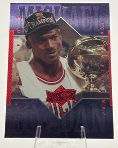 1999 Upper Deck Athlete Of The Century Michael Jordan #63 Basketball Card