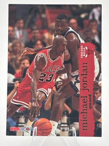 1995-96 NBA Hoops Michael Jordan #21 Basketball Card