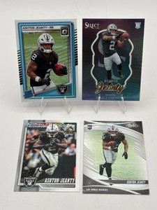 Lot Of 4 Ashton Jeanty Football Cards