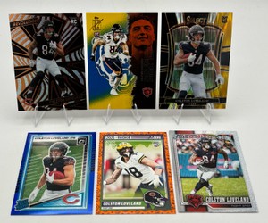 Lot Of 6 Colston Loveland Football Cards