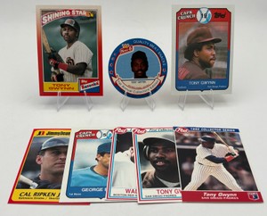 MLB Hall Of Famer Odd Ball Card Lot - Ripken  Brett  Boggs  Gwynn