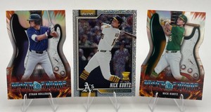 Lot of 3 MLB Insert Cards - Holliday  Kurtz
