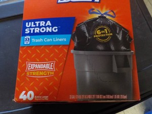 Hefty Ultra Strong 33 Gallon Trash Can Liners