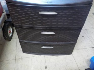 3 Drawer Steri Lite Small Cabinet