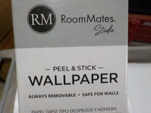 Room Mates Peel and Stick Auden Wallpaper