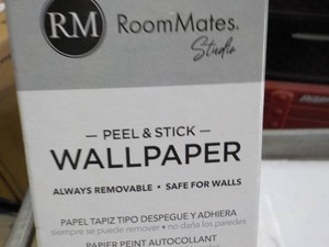 Room Mates Peel and Stick Auden Wallpaper