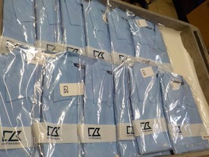 12 Blue Cutter and Buck size XL Long Sleeved Shirts