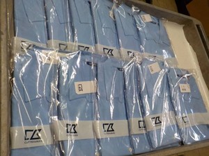 12 Blue Cutter and Buck size XL Long Sleeved Shirts