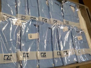 12 Blue Cutter and Buck size XL and XXL Long Sleeved Shirts