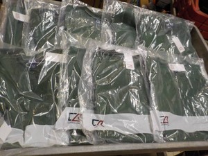 9 Green Cutter and Buck Long Sleeved Sweater -mixtures of sizes