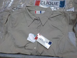 12 Clique short sleeve work shirts size large