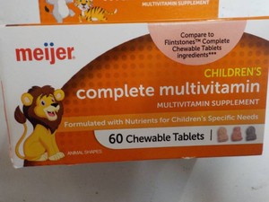 12 Meijer Childrens Complete Multi Vitamin