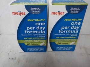 2 boxes Meijer One Per Day Formula Dietary Supplements - exp 0327