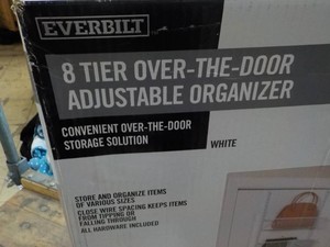 8 Tier Over the Door Adjustable Organizer