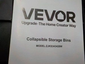 Vevor Collapsible Storage Bins -set of 3